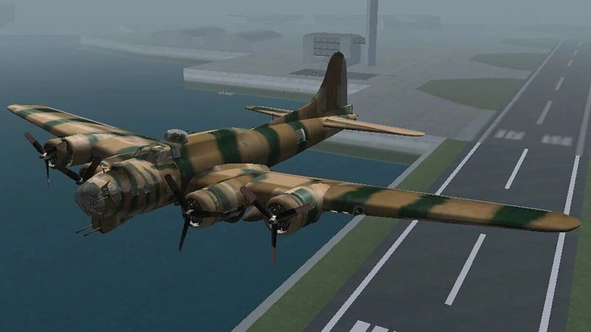 B-17G Flying Fortress Nevada / GTA San Andreas (iOS, Android)