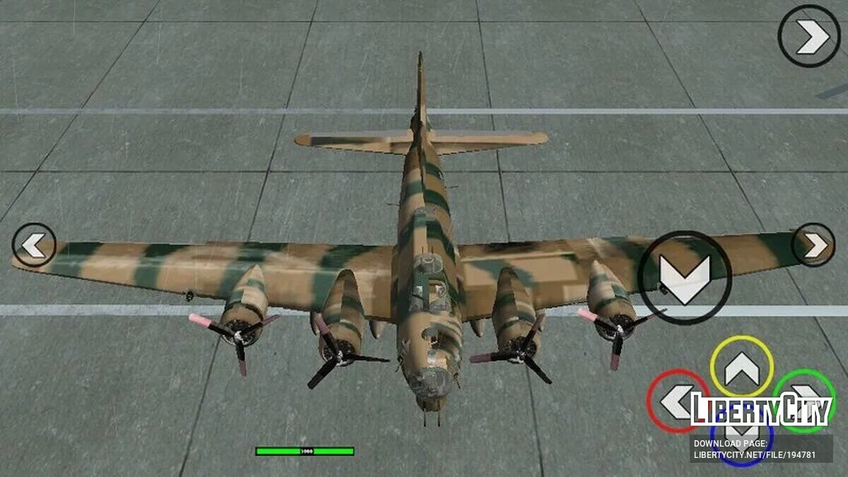 B-17G Flying Fortress Nevada / GTA San Andreas (iOS, Android)