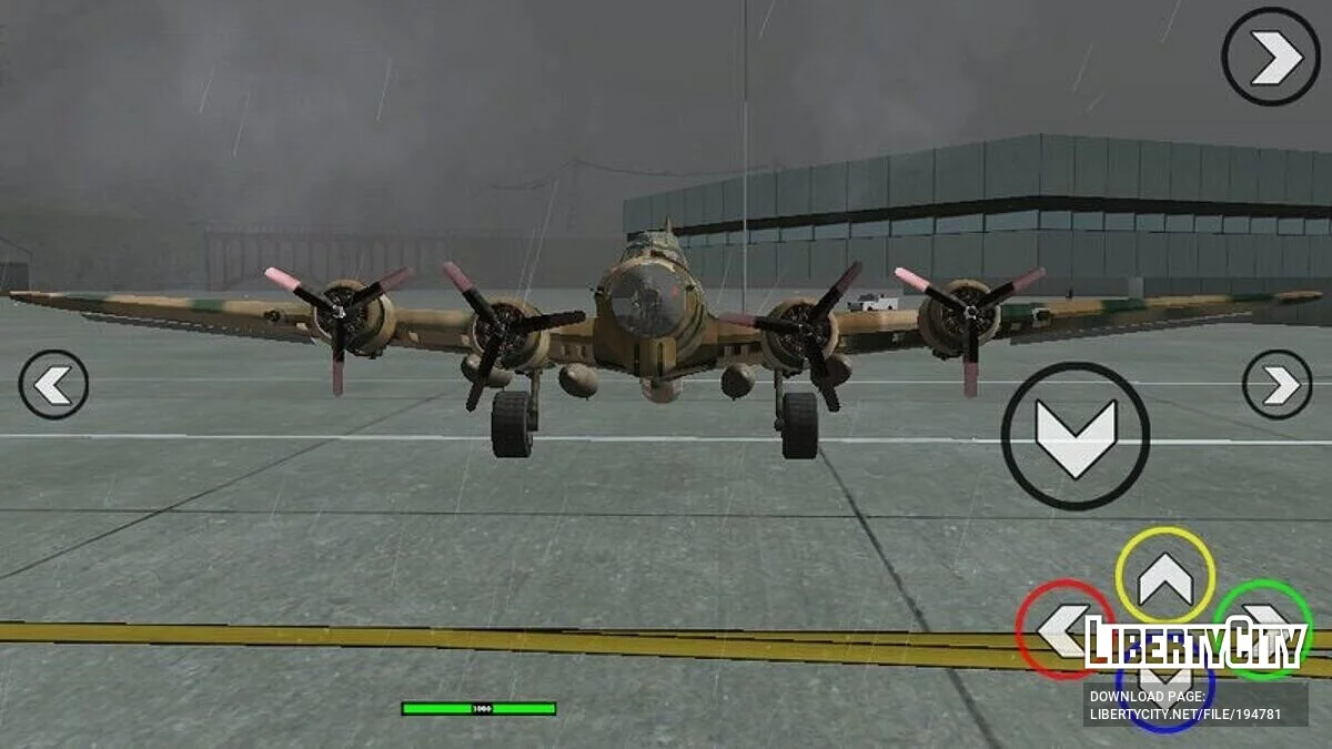 B-17G Flying Fortress Nevada / GTA San Andreas (iOS, Android)