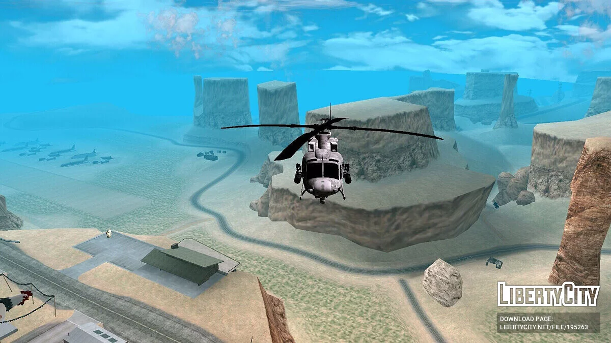 Bell UH-1Y Venom [лише DFF] / GTA San Andreas (iOS, Android)