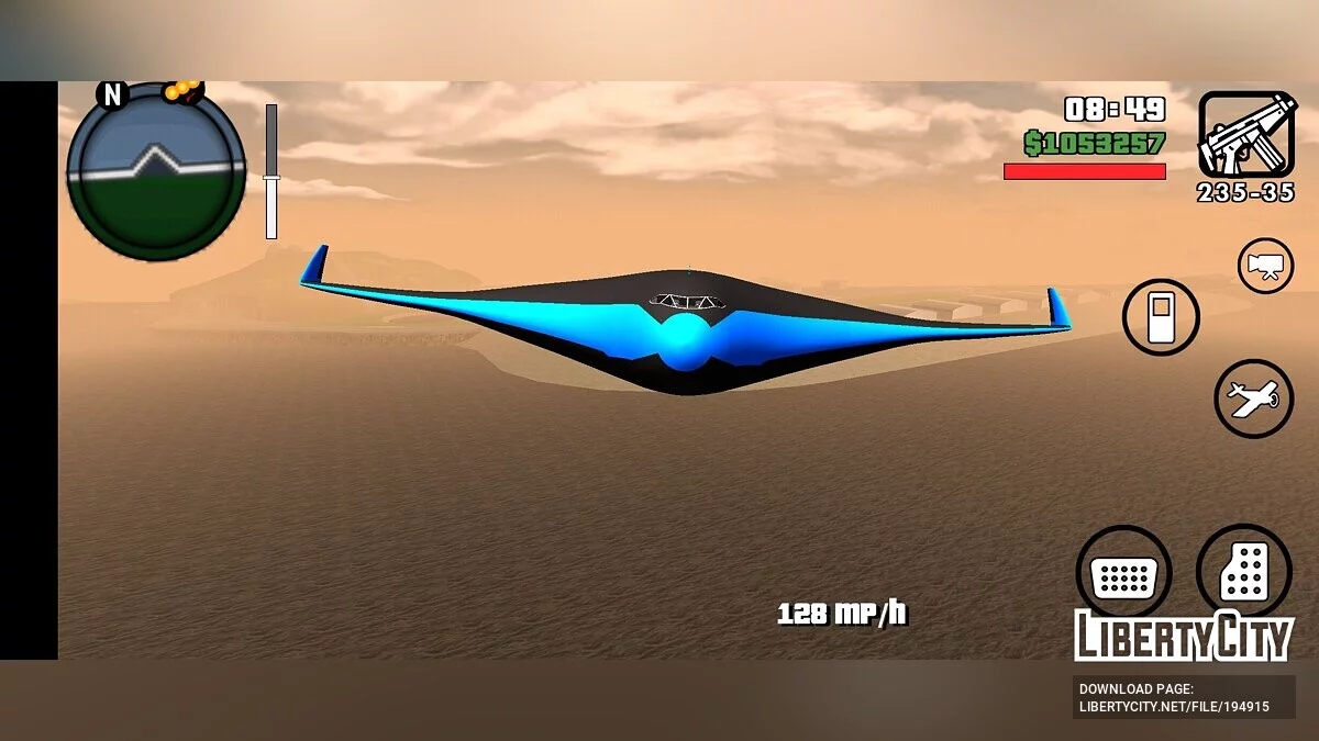 Boeing 797 [DFF only] / GTA San Andreas (iOS, Android)