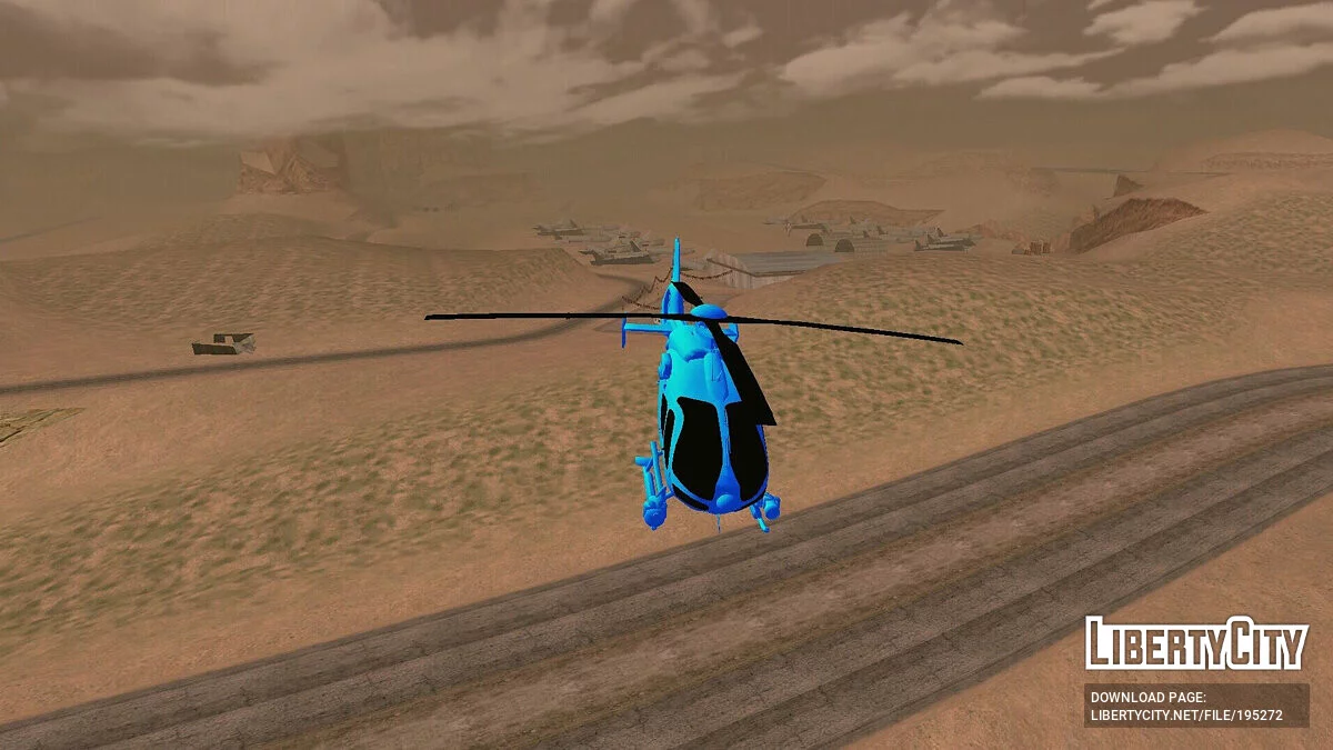 Eurocopter EU 150 [лише DFF] / GTA San Andreas (iOS, Android)