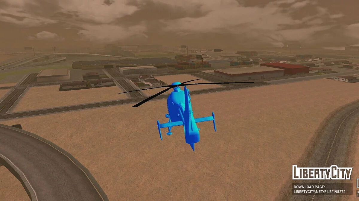 Eurocopter EU 150 [лише DFF] / GTA San Andreas (iOS, Android)