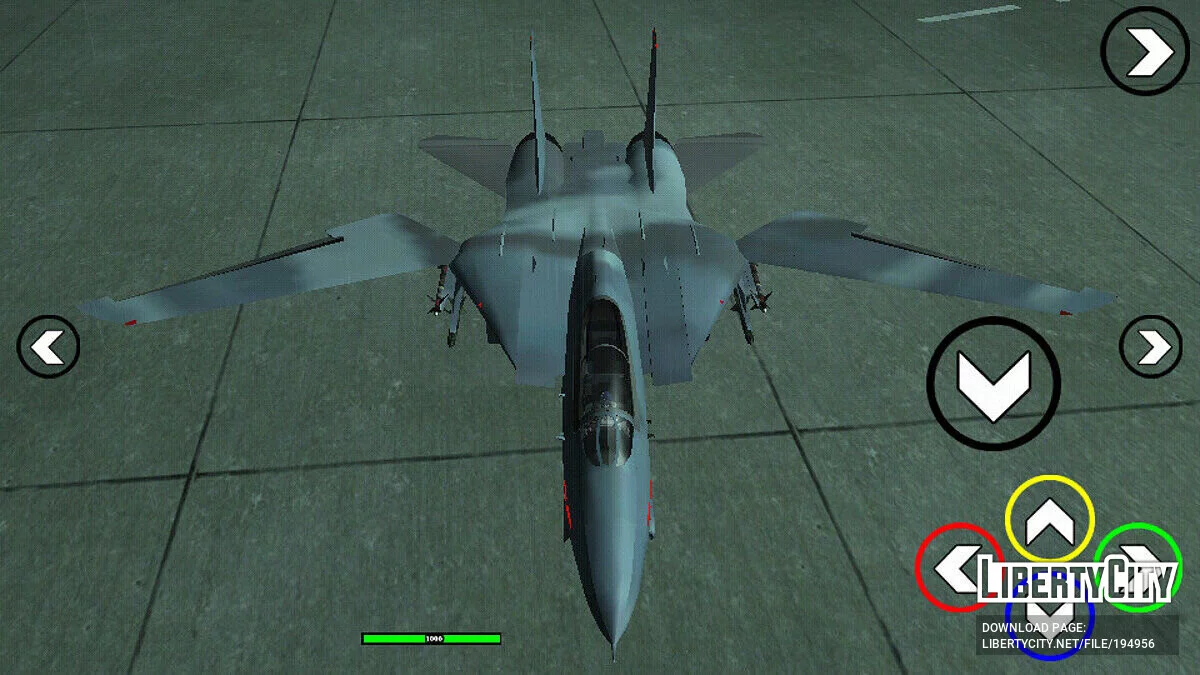 F-14 Hydra V2 / GTA San Andreas (iOS, Android)