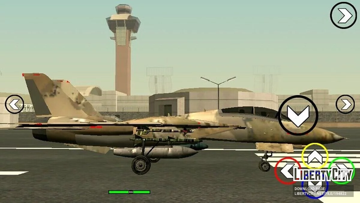 F-14 Hydra V3 / GTA San Andreas (iOS, Android)