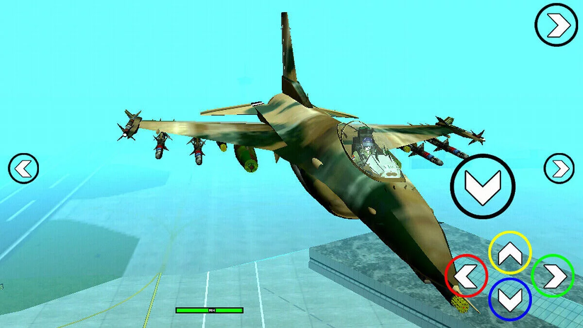F-16f Hydra / GTA San Andreas (iOS, Android)