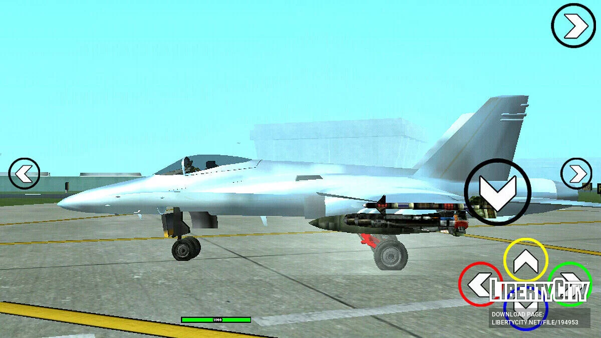 F-18 Hydra / GTA San Andreas (iOS, Android)