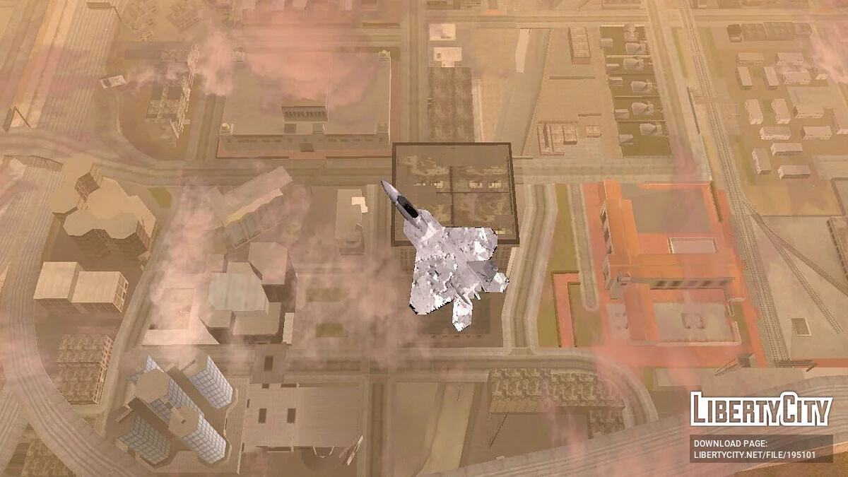 F-22 [Лише DFF] / GTA San Andreas (iOS, Android)