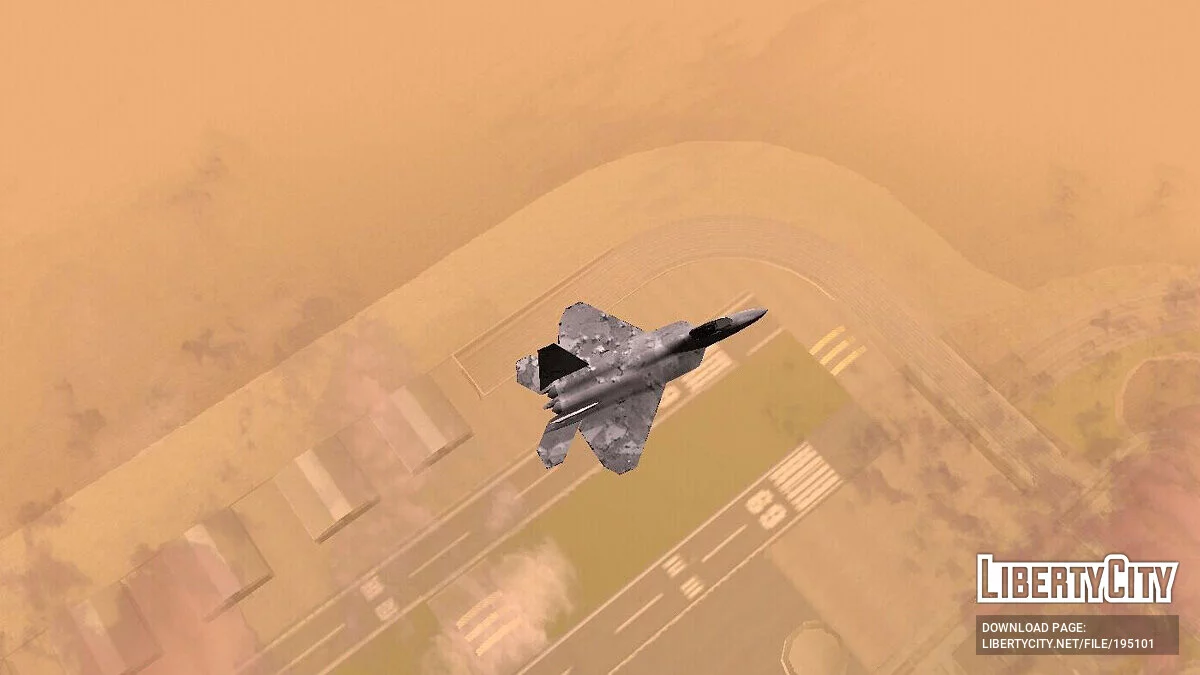 F-22 [Hanya DFF] / GTA San Andreas (iOS, Android)
