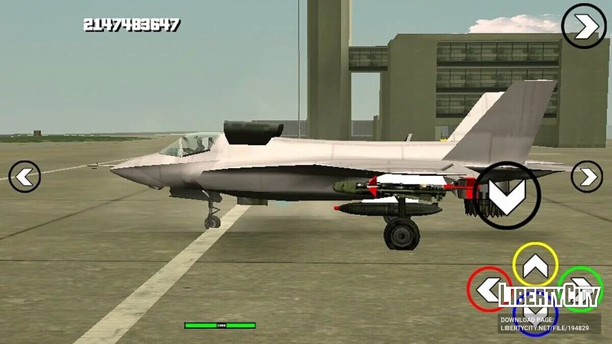 F-35 Hydra V2 Fix / GTA San Andreas (iOS, Android)
