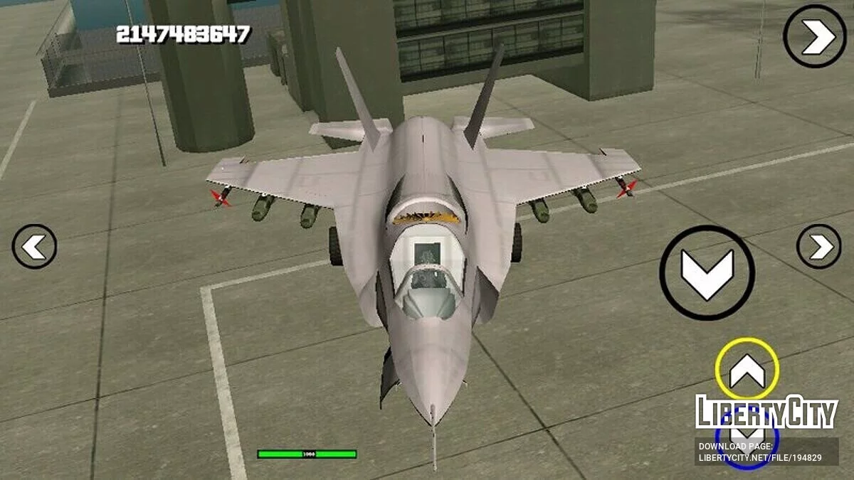 F-35 Hydra V2 Fix / GTA San Andreas (iOS, Android)
