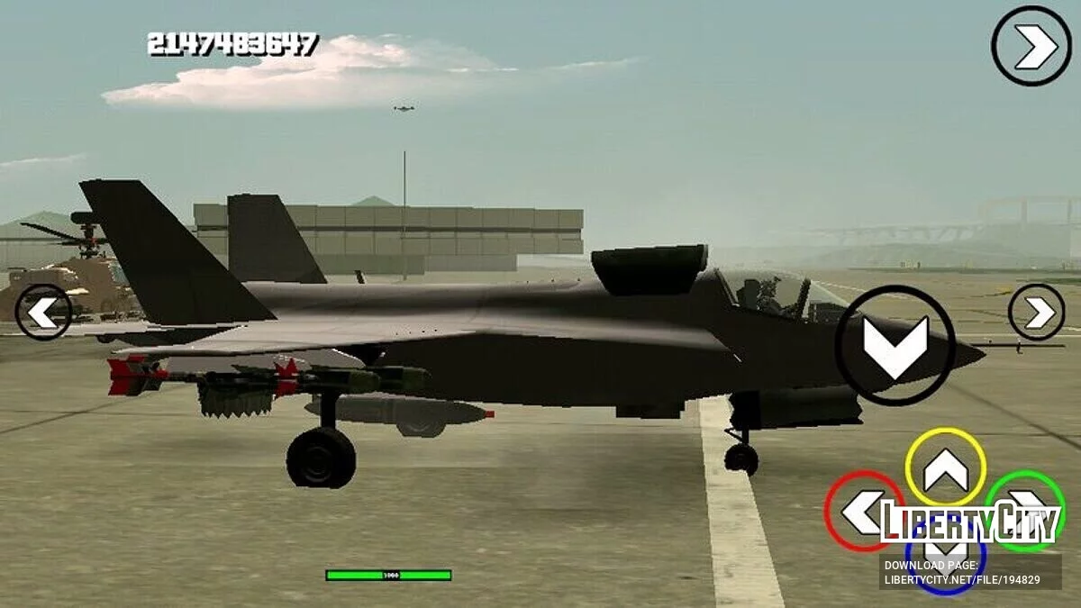 F-35 Hydra V2 Fix / GTA San Andreas (iOS, Android)
