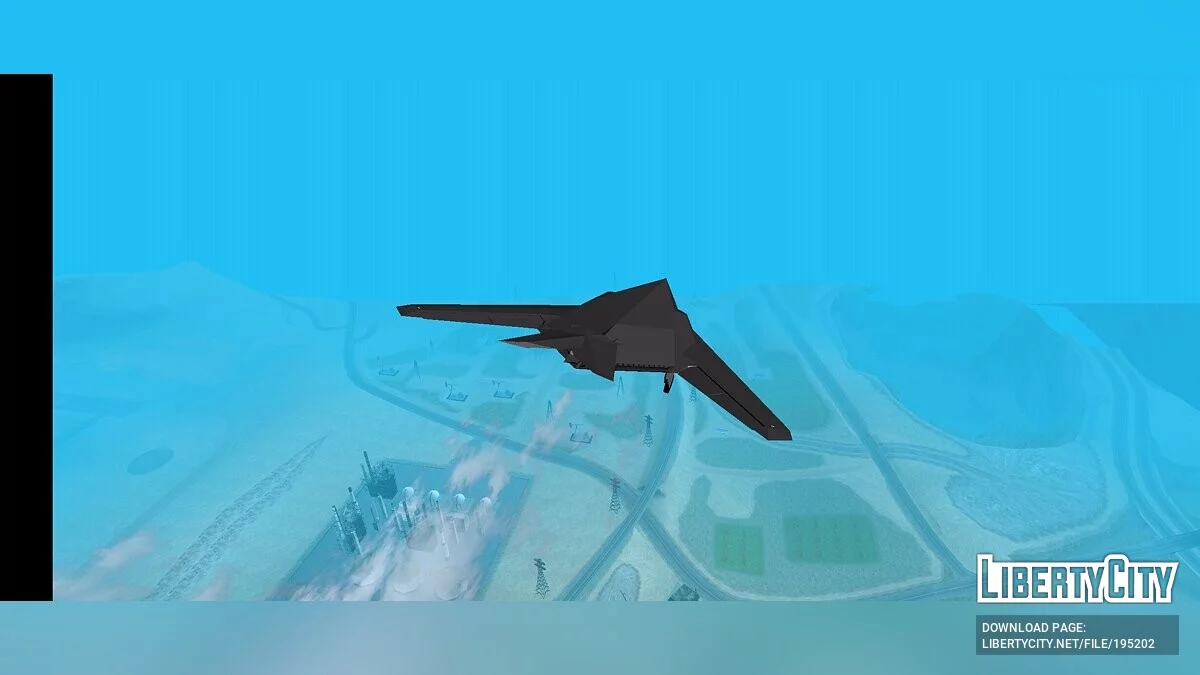 Aircraft F117 / GTA San Andreas (iOS, Android)