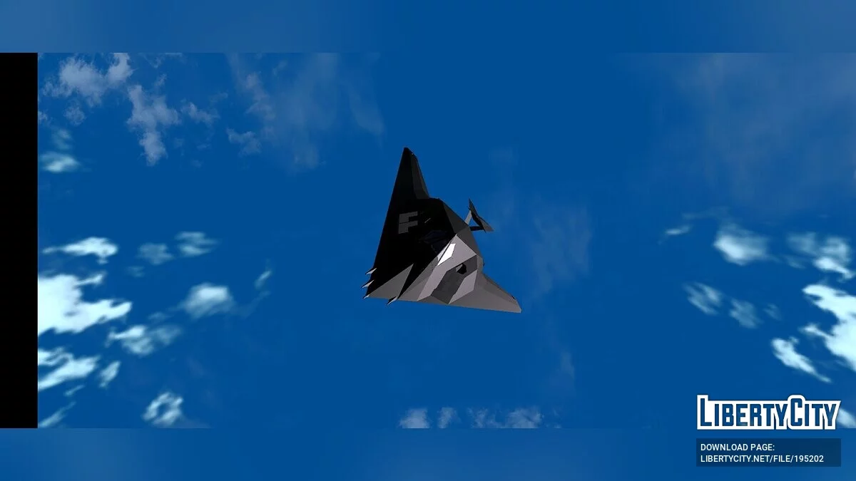 Aircraft F117 / GTA San Andreas (iOS, Android)