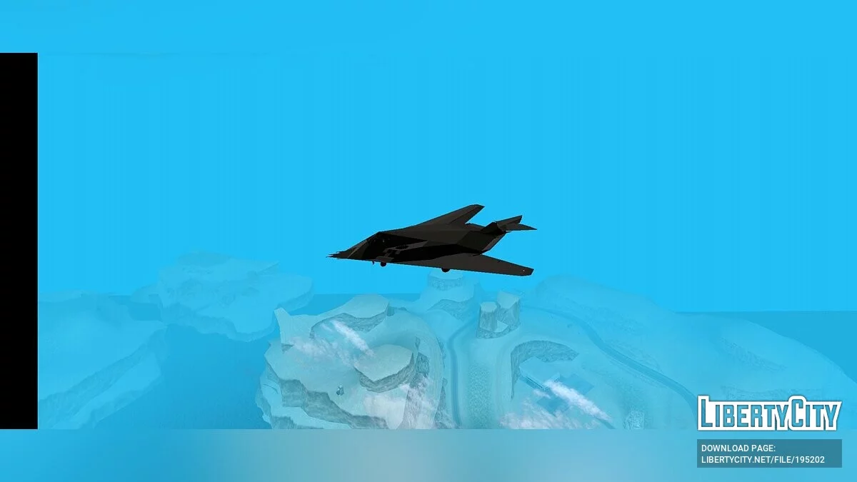 Aircraft F117 / GTA San Andreas (iOS, Android)