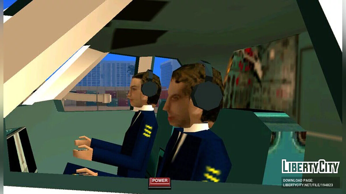 Ilyushin Il-96 / GTA San Andreas (iOS, Android)