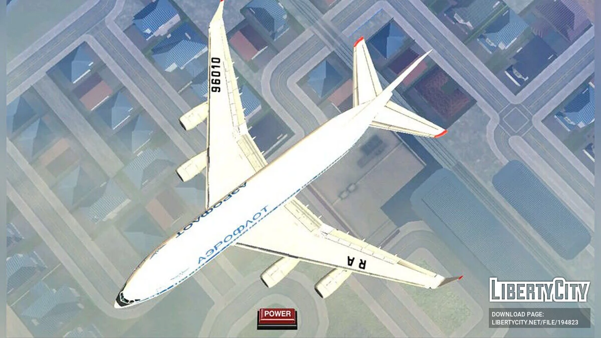 Ilyushin Il-96 / GTA San Andreas (iOS, Android)