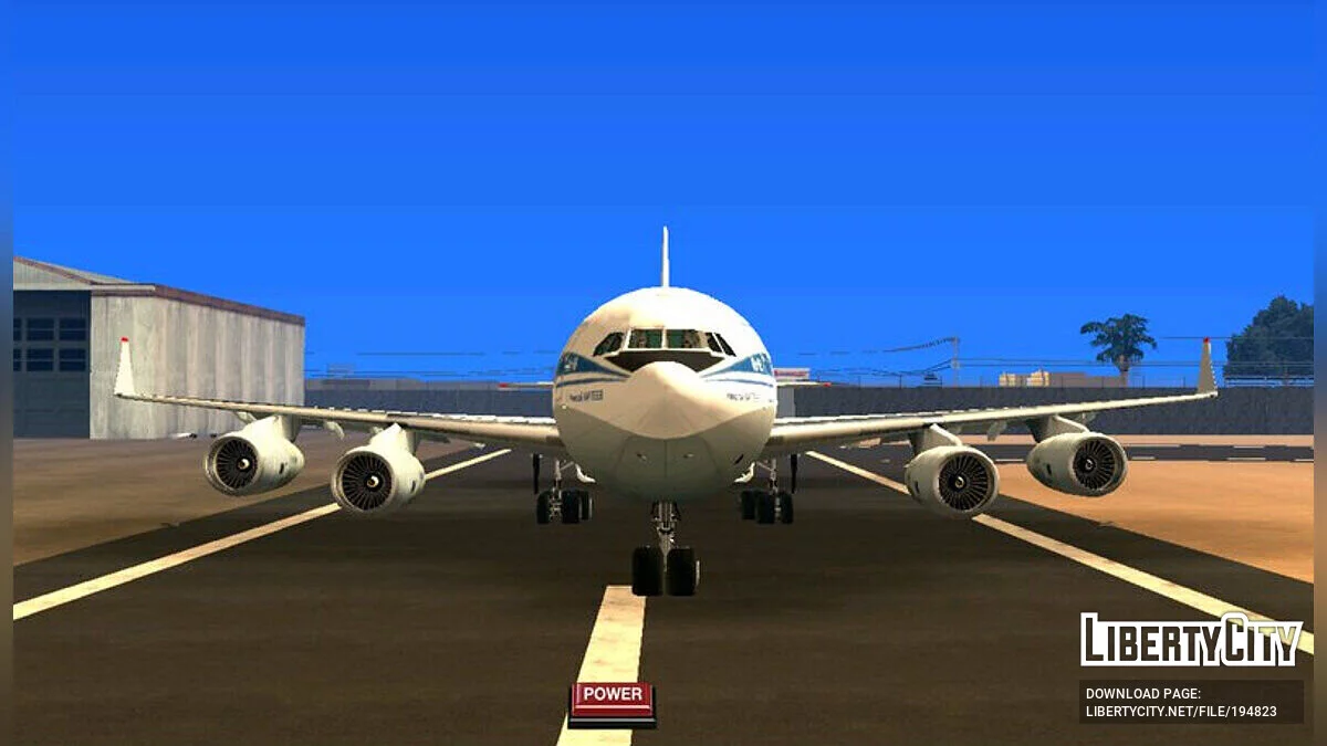 Ilyushin Il-96 / GTA San Andreas (iOS, Android)