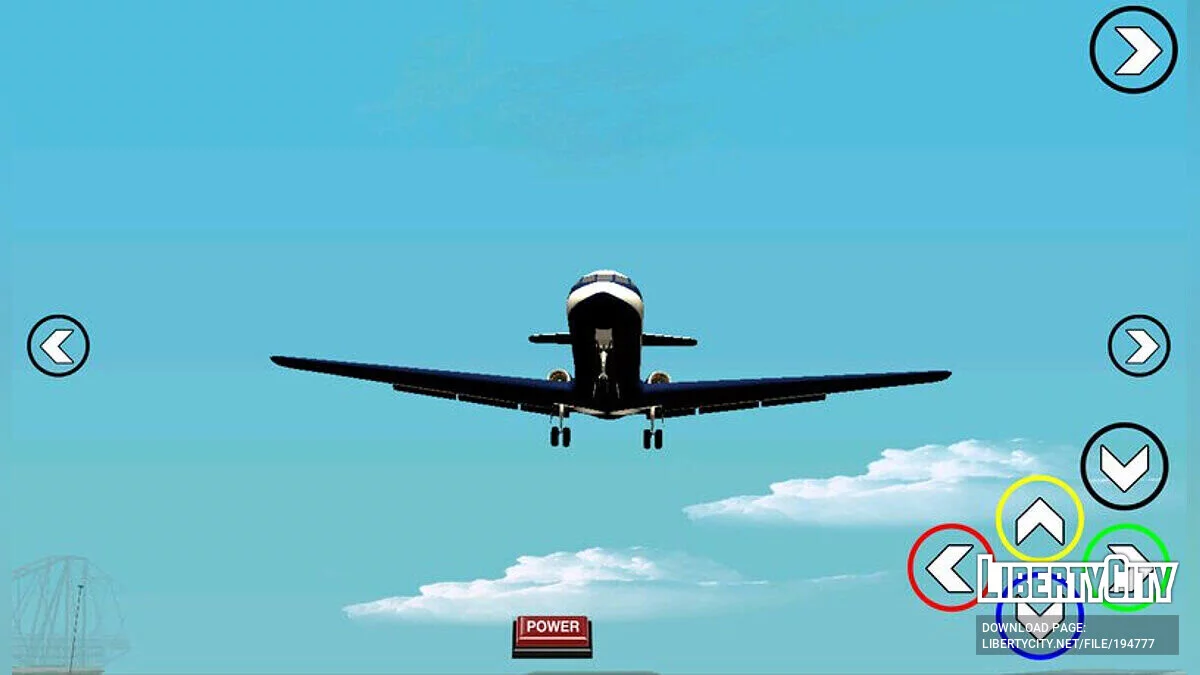 Avião Yak-40 / GTA San Andreas (iOS, Android)