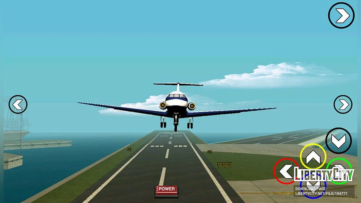 Avião Yak-40 / GTA San Andreas (iOS, Android)