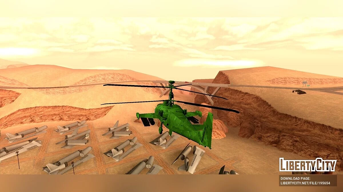 Ka-52 [Apenas DFF] / GTA San Andreas (iOS, Android)