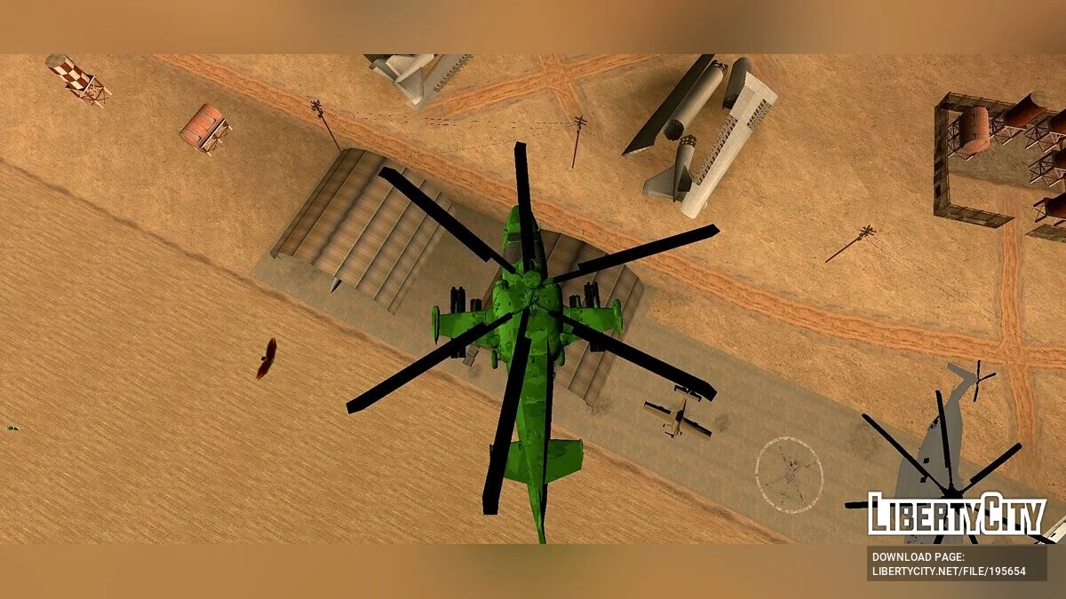 Ka-52 [Apenas DFF] / GTA San Andreas (iOS, Android)
