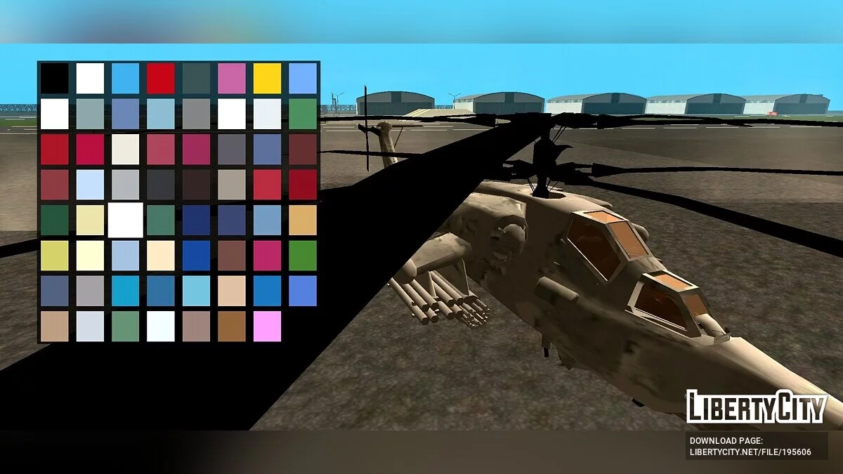 Mi-28 [Лише DFF] / GTA San Andreas (iOS, Android)