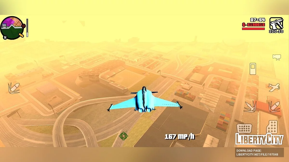 Dassault Rafale [DFF Only] / GTA San Andreas (iOS, Android)