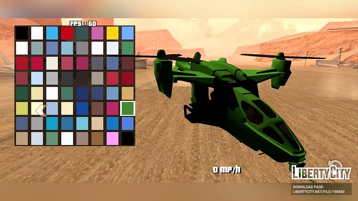 UH-144 [Лише DFF] / GTA San Andreas (iOS, Android)