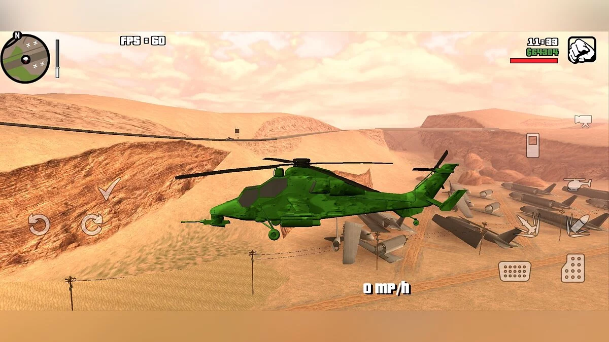 Eurocopter Tigre [DFF Only] / GTA San Andreas (iOS, Android)