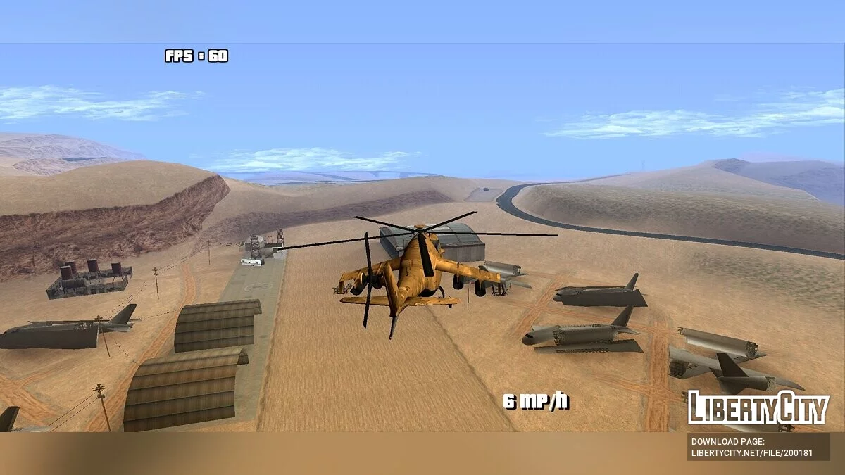 MI-24 (лише DFF) / GTA San Andreas (iOS, Android)