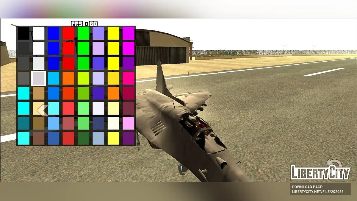 MiG-29 [DFF Only] / GTA San Andreas (iOS, Android)