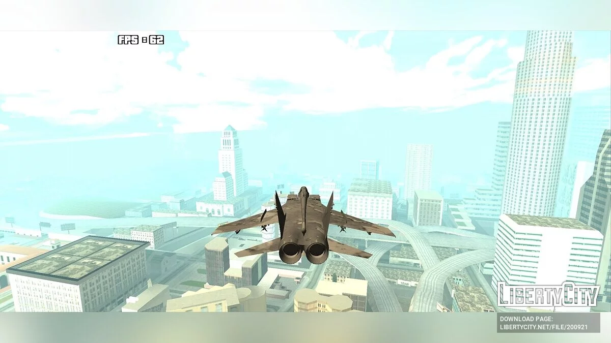 MIG-31 [DFF Only] / GTA San Andreas (iOS, Android)