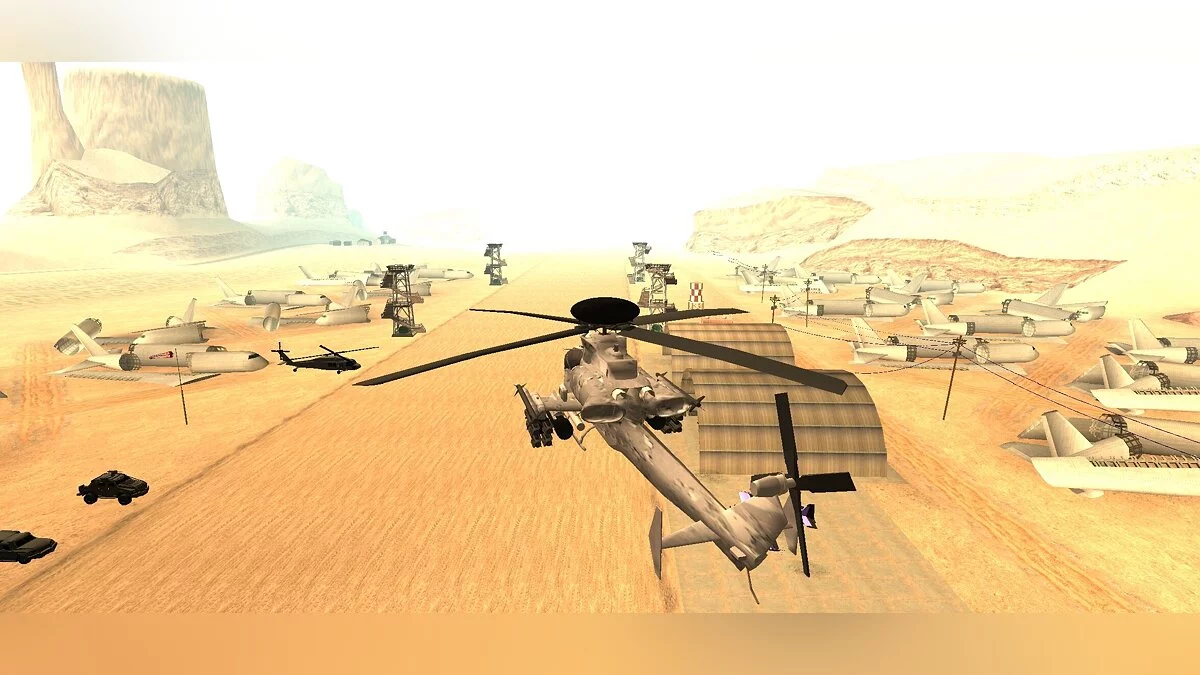 AH-1Z 怪兽 [仅 DFF] / GTA San Andreas (iOS, Android)