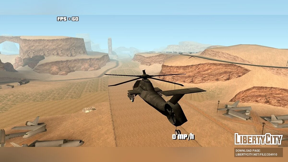 RAH-66 [DFF Only] / GTA San Andreas (iOS, Android)