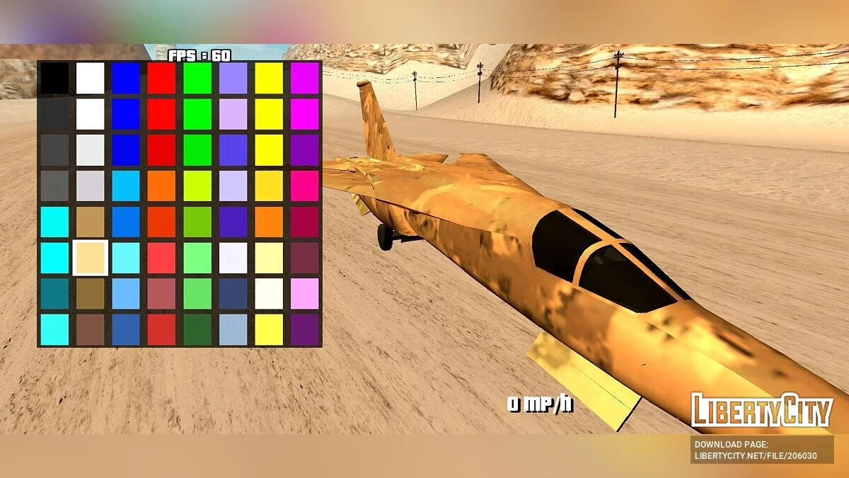 F-111 Aardvark [DFF Only] / GTA San Andreas (iOS, Android)