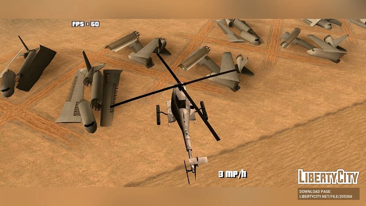 MQ-8 [DFF Only] / GTA San Andreas (iOS, Android)