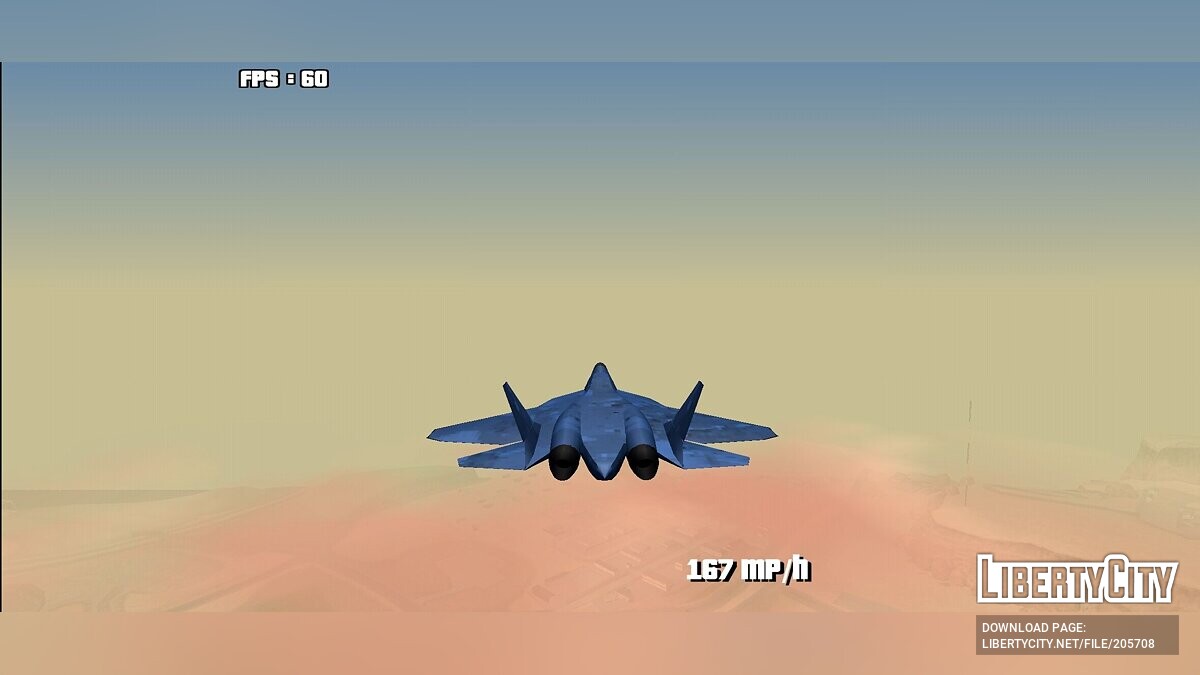 Download SU-57 [DFF Only] for GTA San Andreas (iOS, Android)