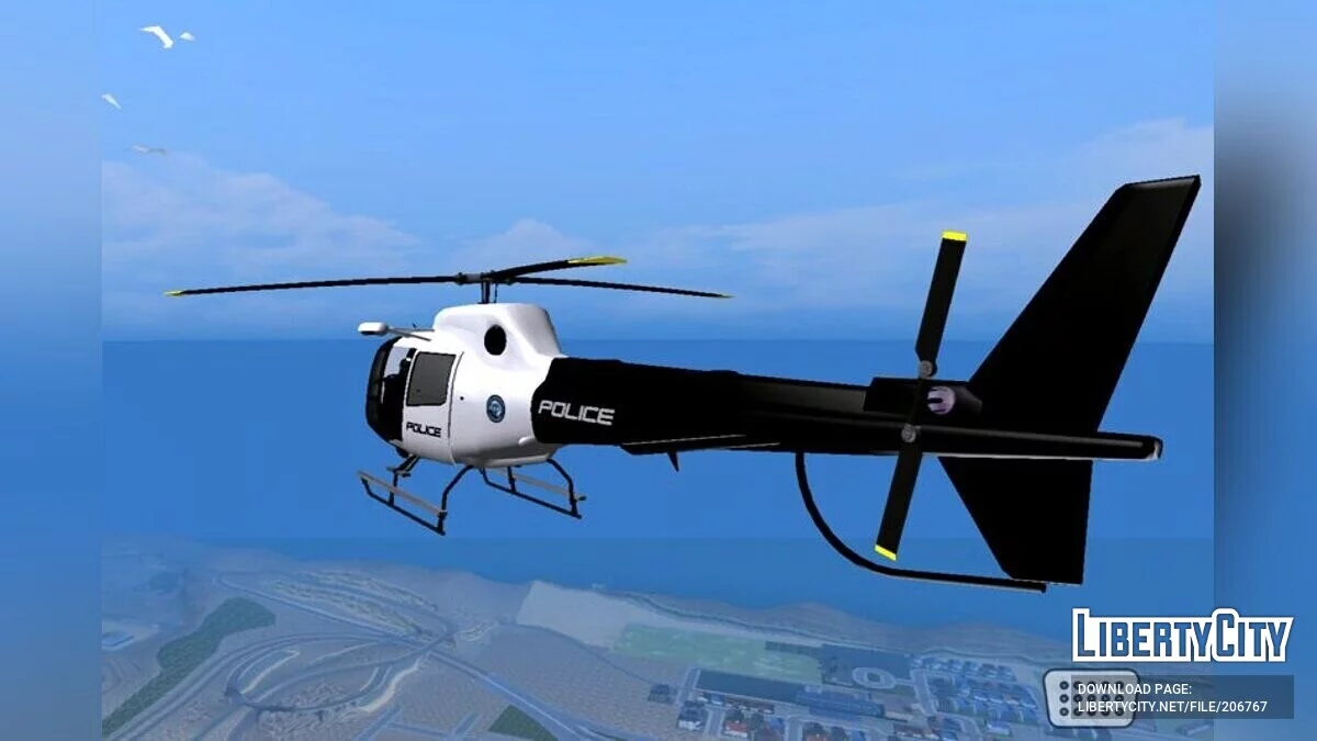 Buckingham Police Maverick (тільки DFF) / GTA San Andreas (iOS, Android)