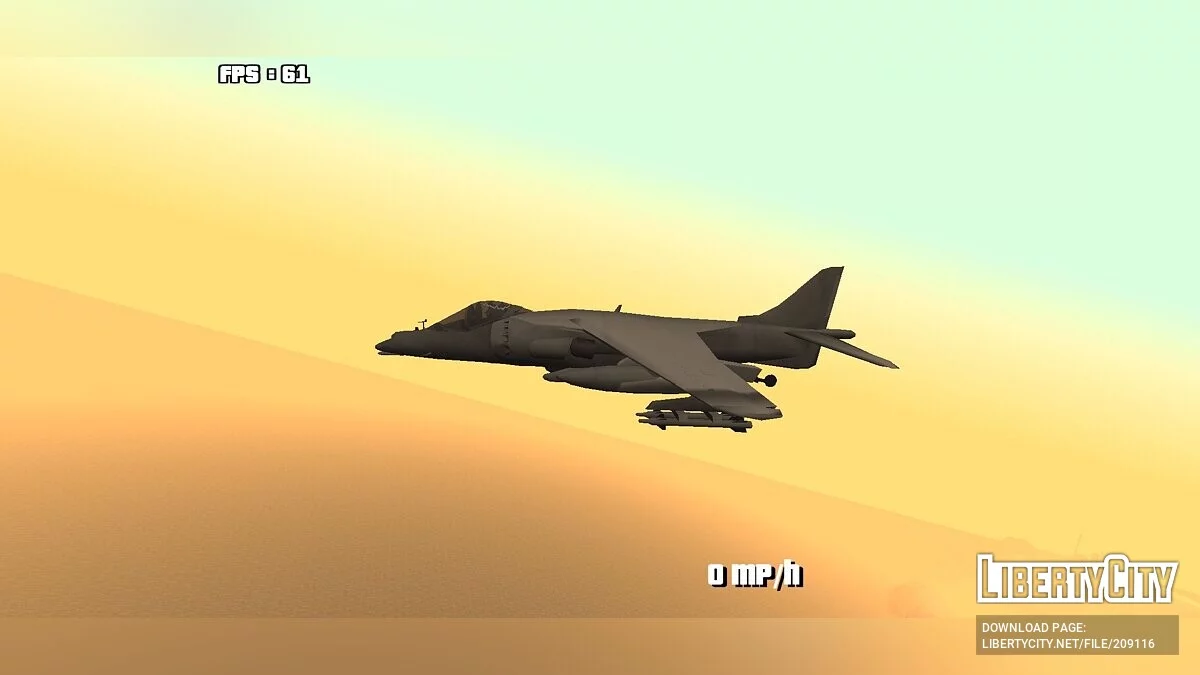 AV-8 [DFF Only] / GTA San Andreas (iOS, Android)