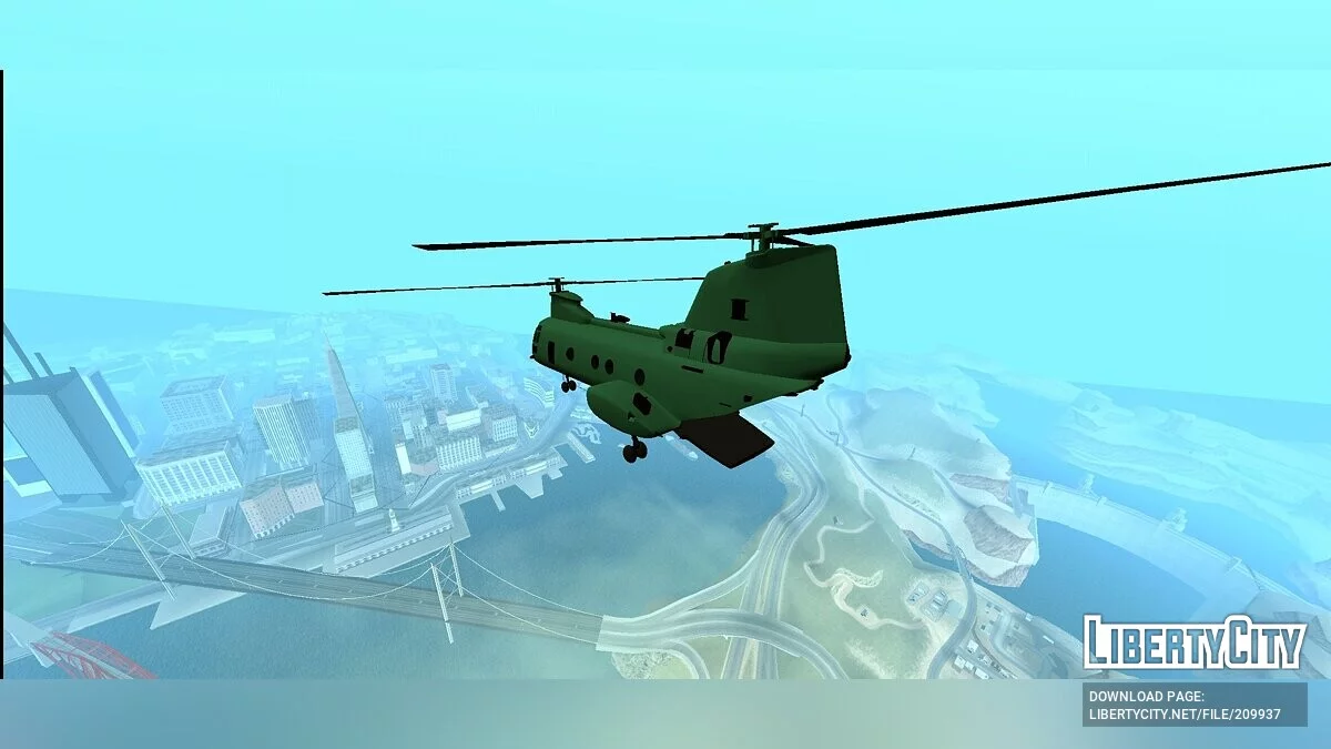 CH-46 [DFF Only] / GTA San Andreas (iOS, Android)