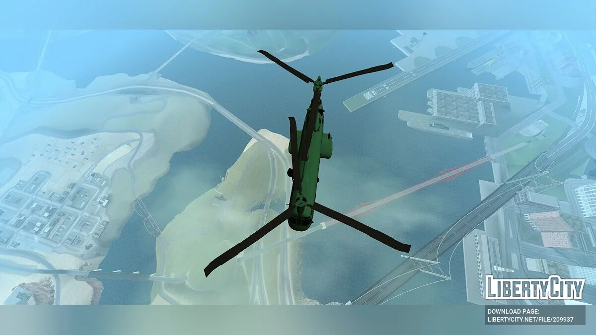 CH-46 [DFF Only] / GTA San Andreas (iOS, Android)