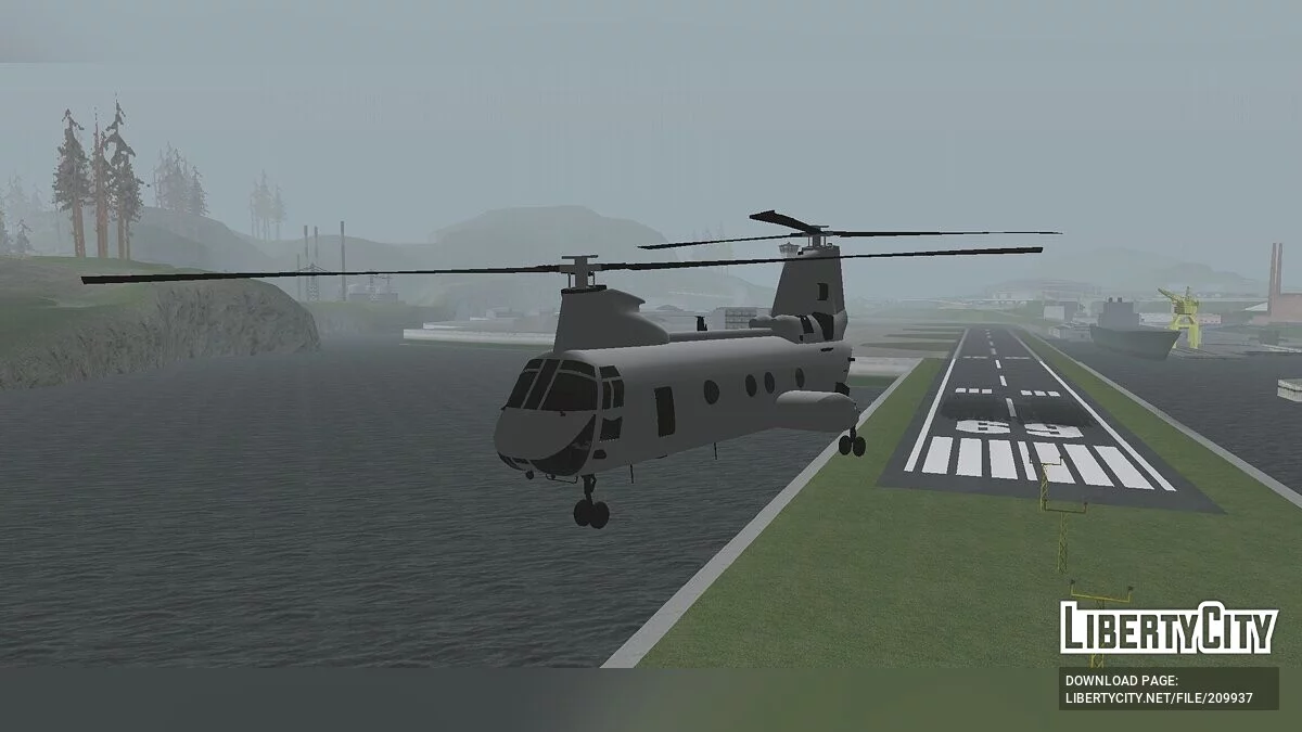 CH-46 [DFF Only] / GTA San Andreas (iOS, Android)