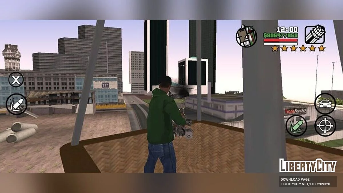 Ballon<p>Air<br /><br />Mod pour Android / GTA San Andreas (iOS, Android)
