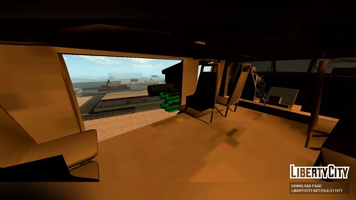 UH-60 BattleHawk [仅DFF] / GTA San Andreas (iOS, Android)