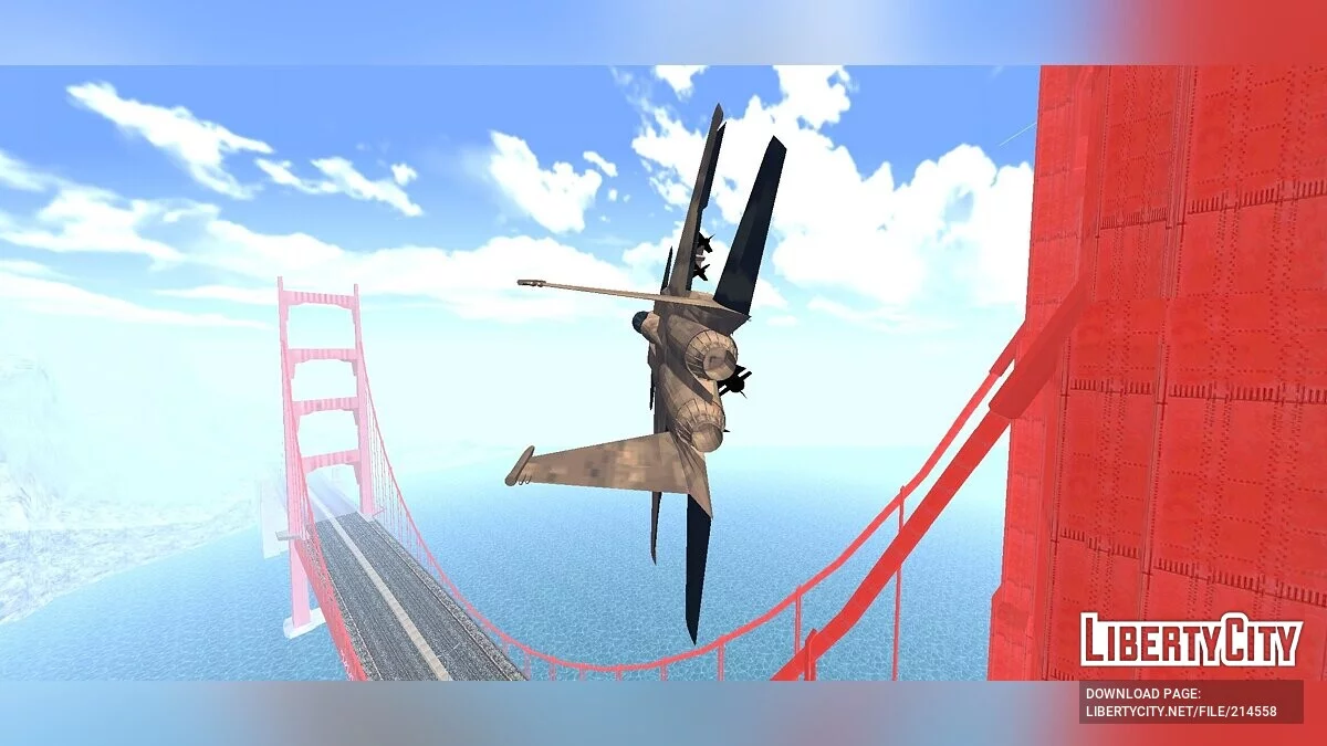 F-15W [DFF Only] / GTA سان أندرياس (iOS، أندرويد)