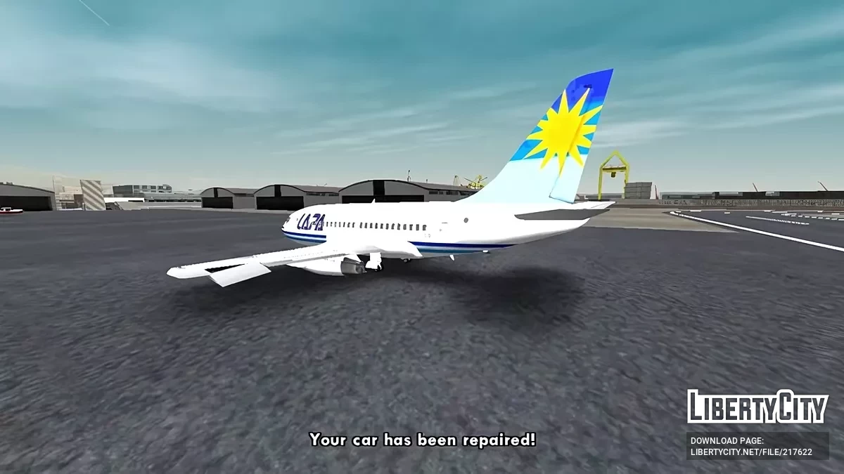 Лапа Ейрлайнз Боїнг 737-200 / GTA San Andreas (iOS, Android)
