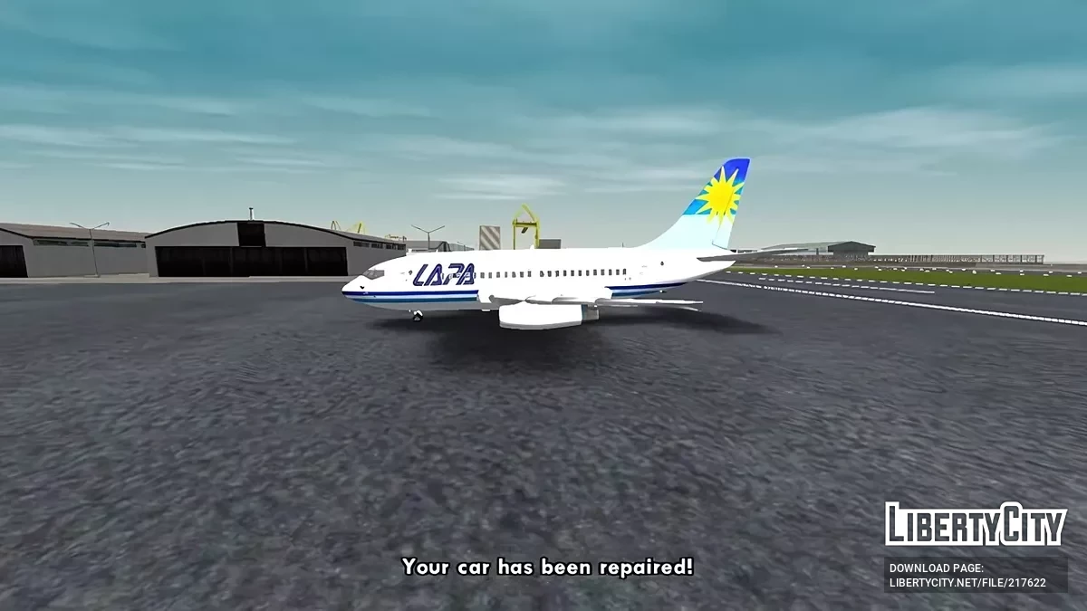 Лапа Ейрлайнз Боїнг 737-200 / GTA San Andreas (iOS, Android)