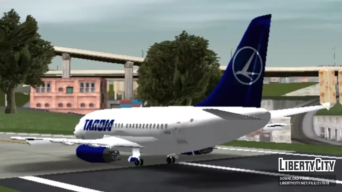 Tarom Boeing 737-200 / GTA San Andreas (iOS, Android)
