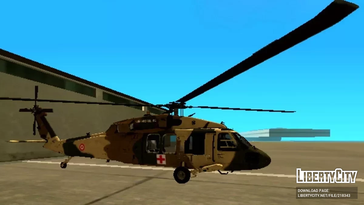 Sikorsky S-70i Blaskhavk / GTA San Andreas (iOS, Android)